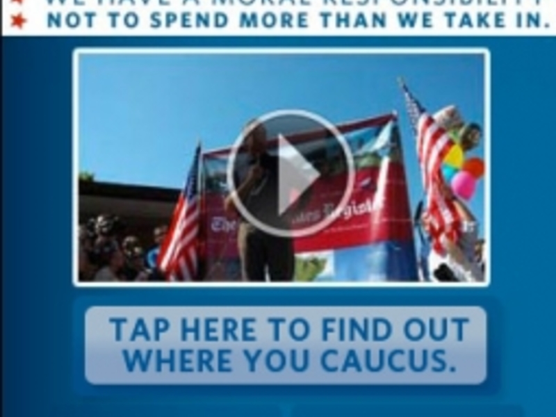 Image for [telecom]  GOP Presidential Hopefuls Experiment With Mobile Ads in Early  Contests 