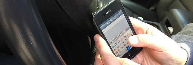 Image for Penalty for driving while texting in Long Island-a disabled cell phone [telecom] 