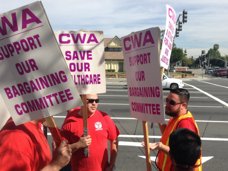 Image for AT&T internet workers authorize strike [telecom] 