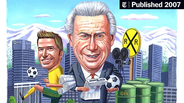 Image for Goal! He Spends It on Beckham