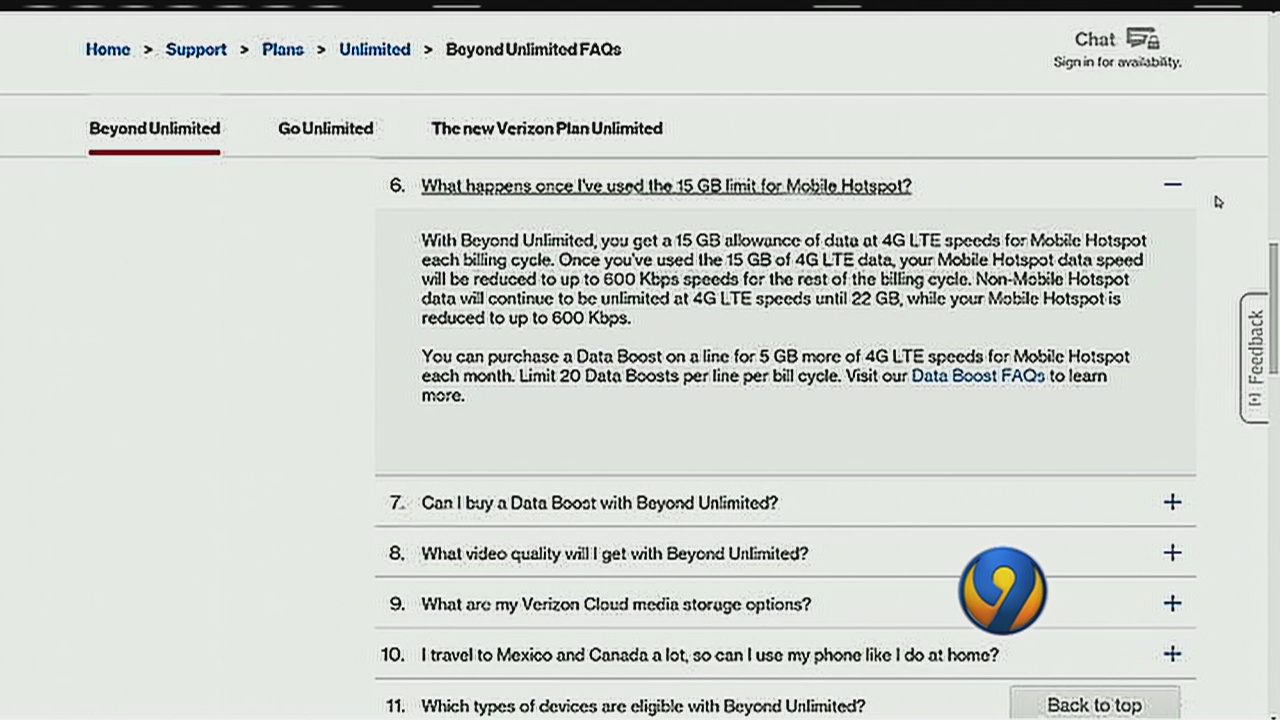 Image for Customer claims popular Verizon plan is misleading [telecom] 