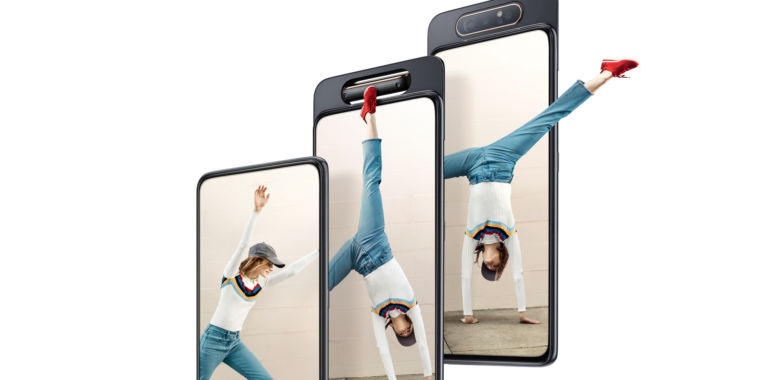 Image for Samsung over-complicates phone design with a motorized, pop-up swivel camera [telecom] 