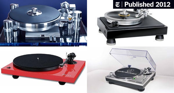Image for NYT:  on modern phonograph turntables [telecom] 