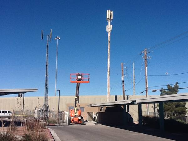 Image for Verizon Cell Tower Fire in Las Vegas [telecom] 