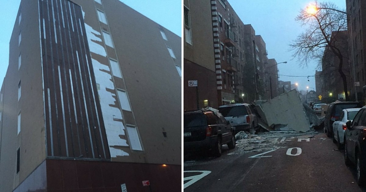 Image for Huge chunk of Verizon building comes crashing down [telecom] 