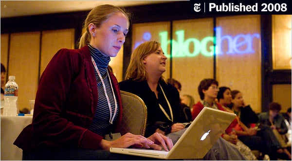 Image for Blogging's Glass Ceiling