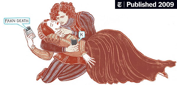 Image for If Only Literature Could Be a Cellphone-Free Zone [telecom]