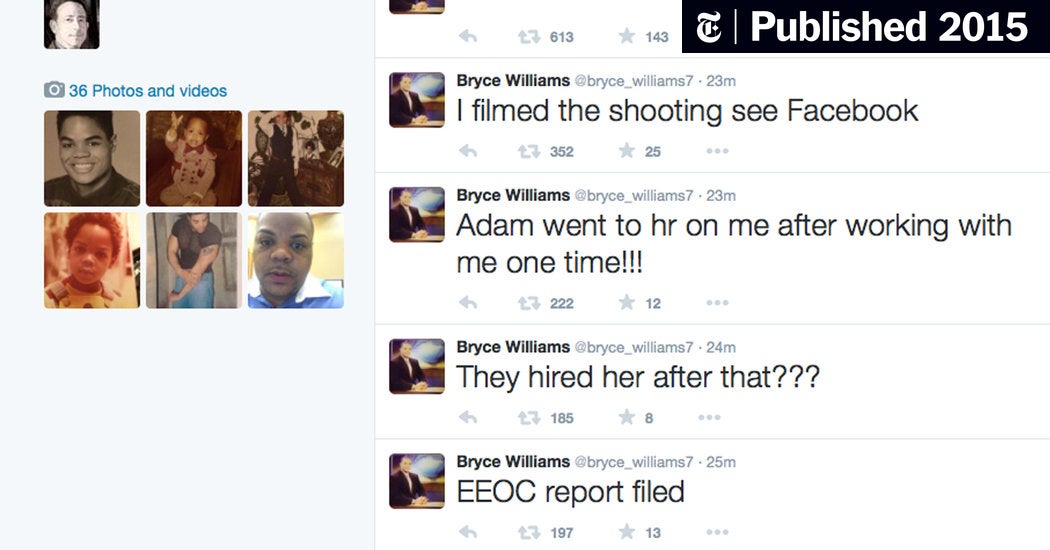 Image for Virginia Shooting Gone Viral, in a Well-Planned Rollout on Social Media [telecom] 