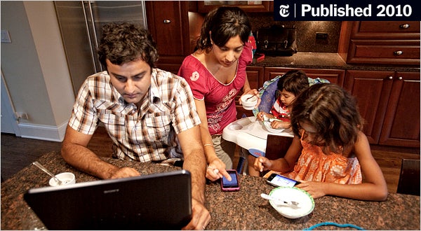 Image for The Risks of Parenting While Plugged In [telecom]