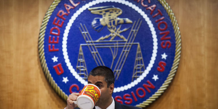 Image for Ajit Pai gives carriers free pass on privacy violations during FCC shutdown [telecom] 