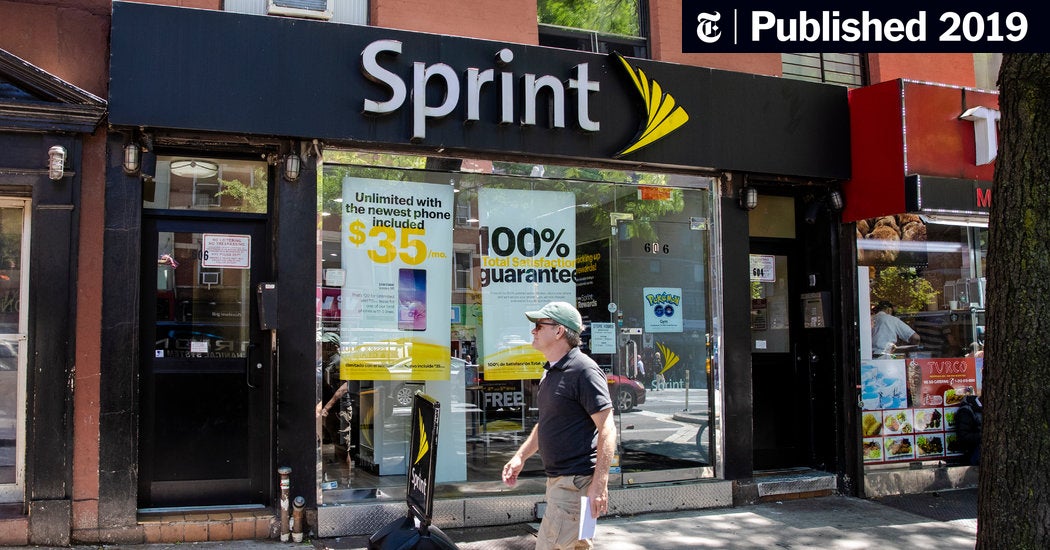 Image for Sprint and T-Mobile Merger Approval, Said to Be Near, Could Undercut Challenge by States [telecom] 