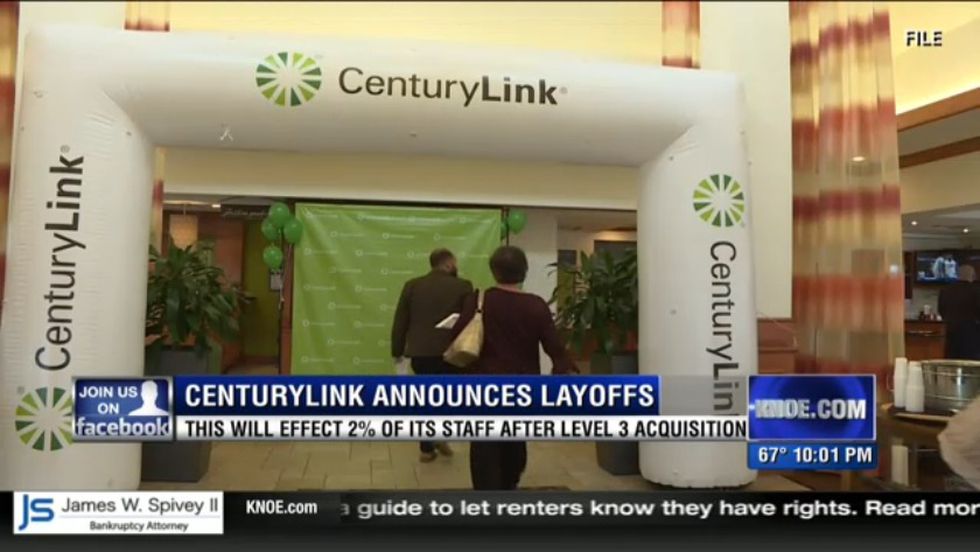 Image for Workers' union calls out CenturyLink on major layoffs [telecom] 