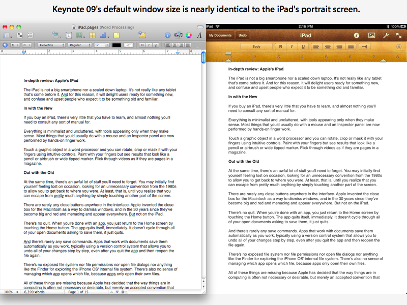 Image for In-depth review: Apple's IPad and iPhone OS 3.2