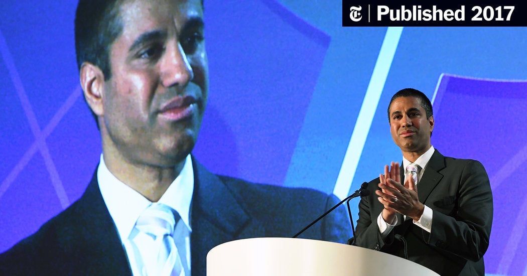 Image for F.C.C. Chairman Pushes Sweeping Changes to Net Neutrality Rules [telecom] 
