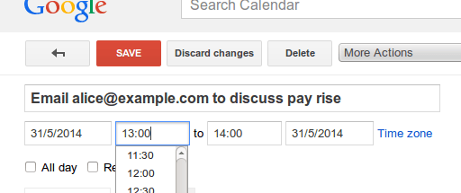 Image for [telecom]  How Google Calendar can tip off your boss that you want a raise 