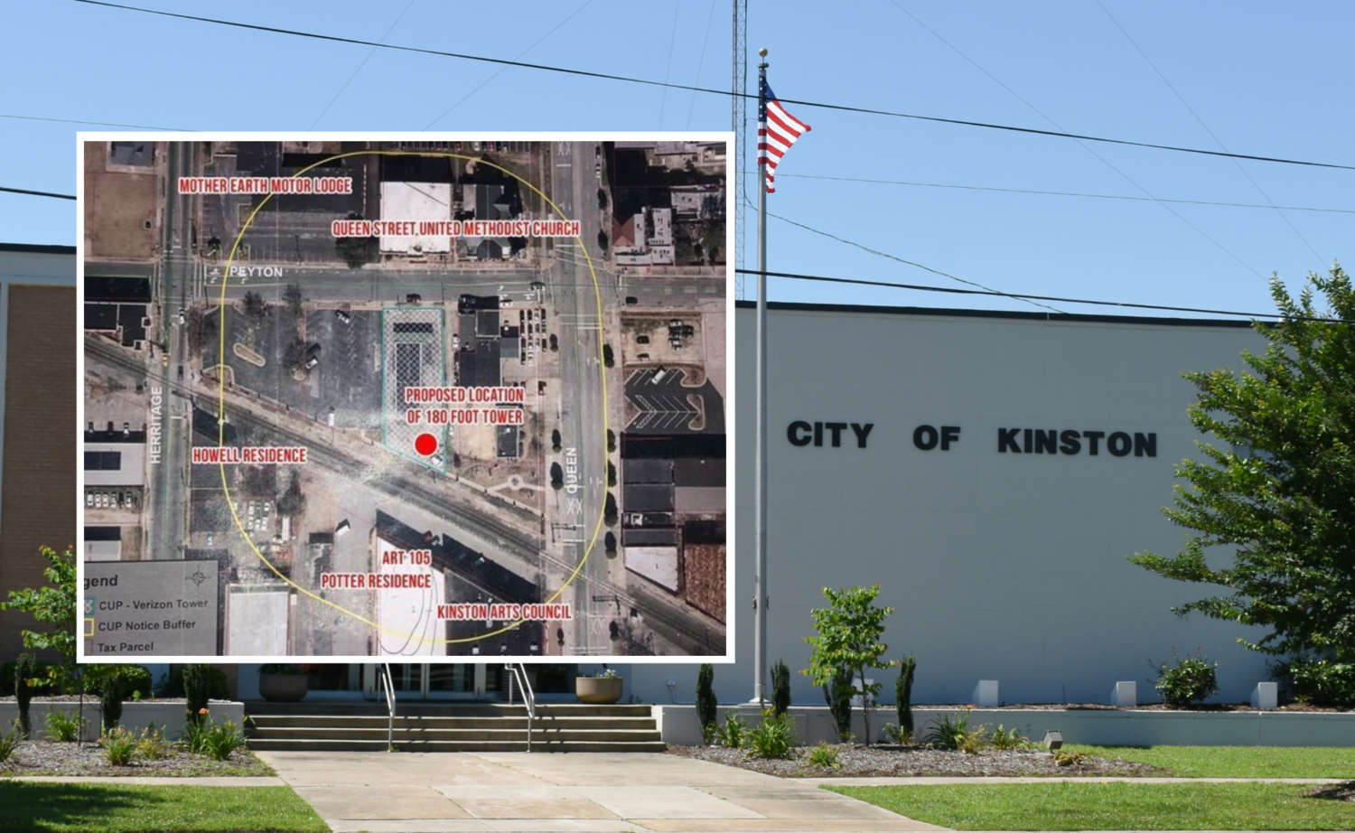 Image for NC: Petition created in protest of Verizon tower [telecom] 
