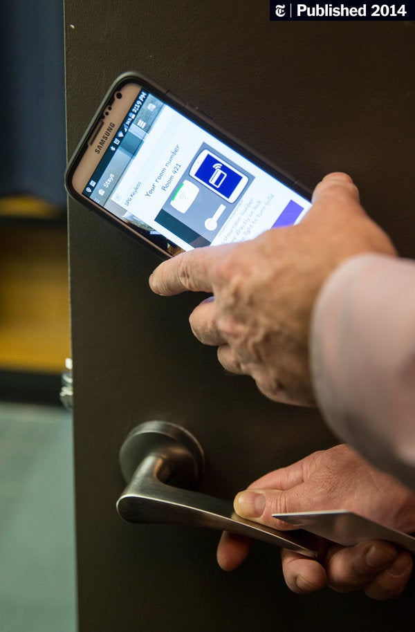 Image for Skipping the Front Desk, and Checking In With a Click 