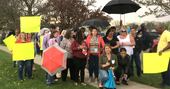 Image for CWA Local 4009 Members Walk Out! [telecom] 