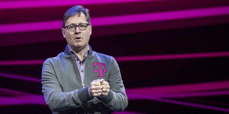 Image for T-Mobile hits back at AT&T and Verizon after spectrum-hoarding accusations [telecom] 
