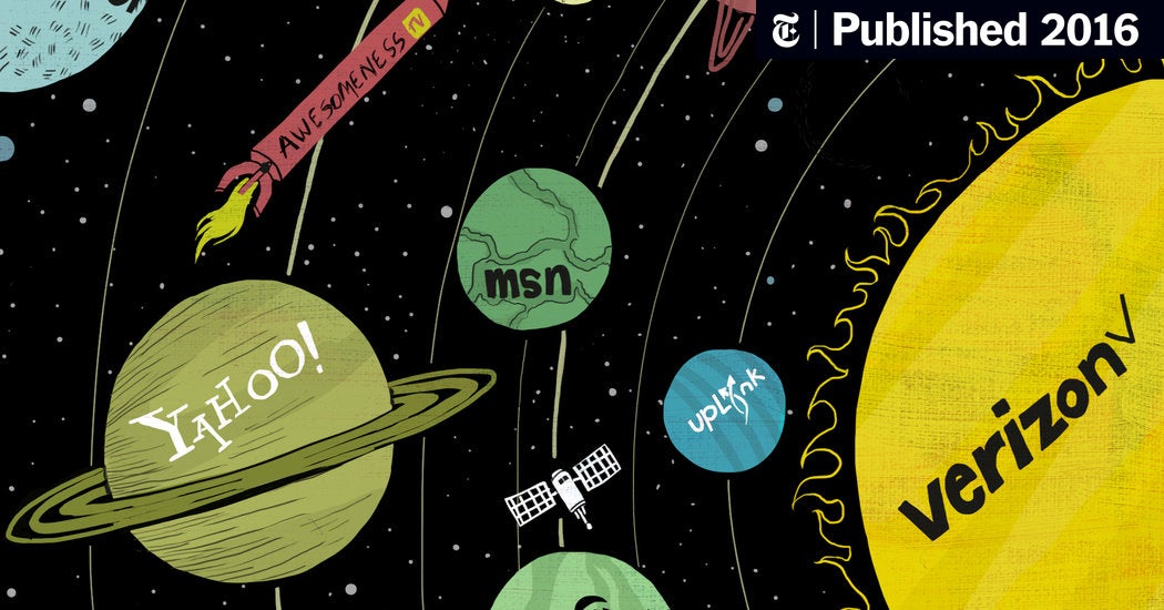 Image for Yahoo and the Online Universe According to Verizon [telecom] 