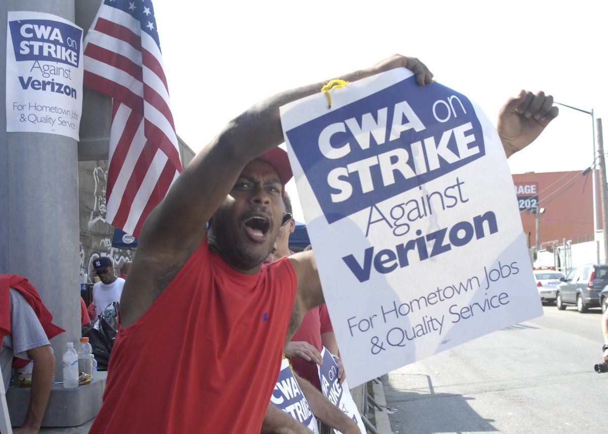 Image for A Verizon Worker: Why I'm Striking [telecom] 