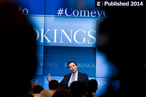 Image for F.B.I. Director to Call 'Dark' Devices a Hindrance to Crime Solving in a Policy Speech 