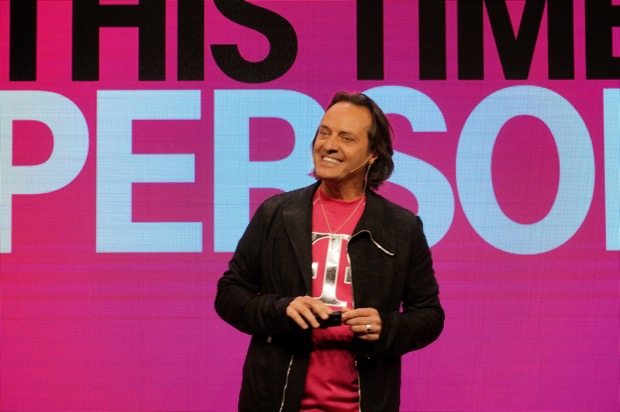 Image for John Legere says T-Mobile wants to top AT&T in total customers  [telecom] 