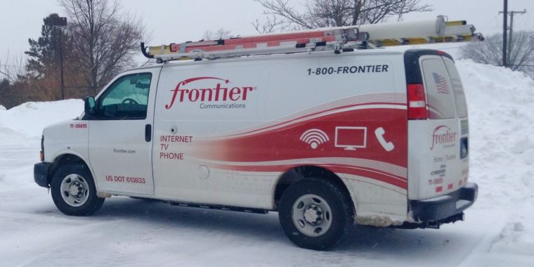 Image for Frontier letting its phone network fall apart, state investigation finds [telecom] 