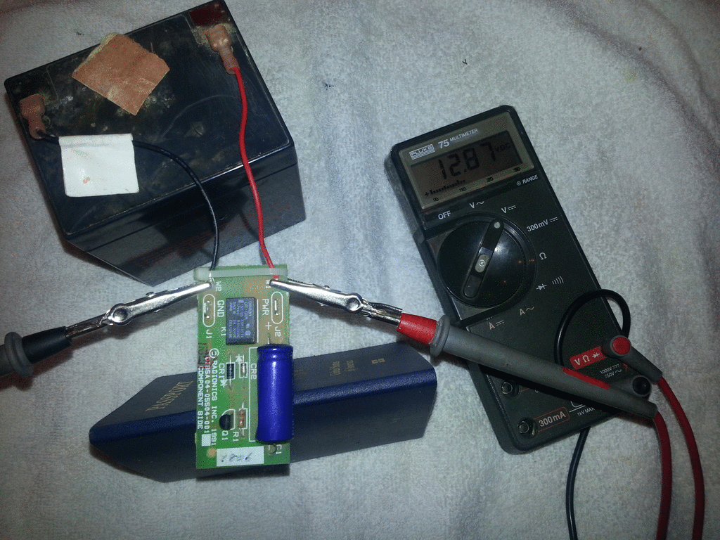 Image for Re: Alarm system transformer + power supply (would both go bad at once?) 