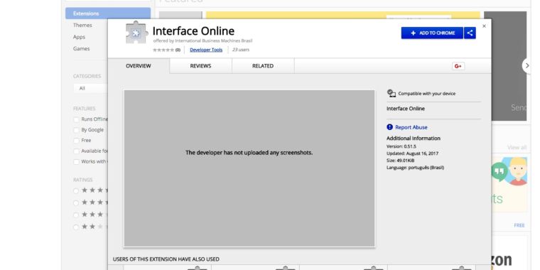 Image for Bank-fraud malware hosted in Chrome Web Store was not detected by any AV [telecom] 