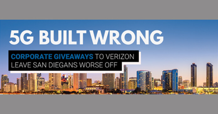 Image for CWA Report: Corporate Giveaways to Verizon Leave San Diegans Behind [telecom] 