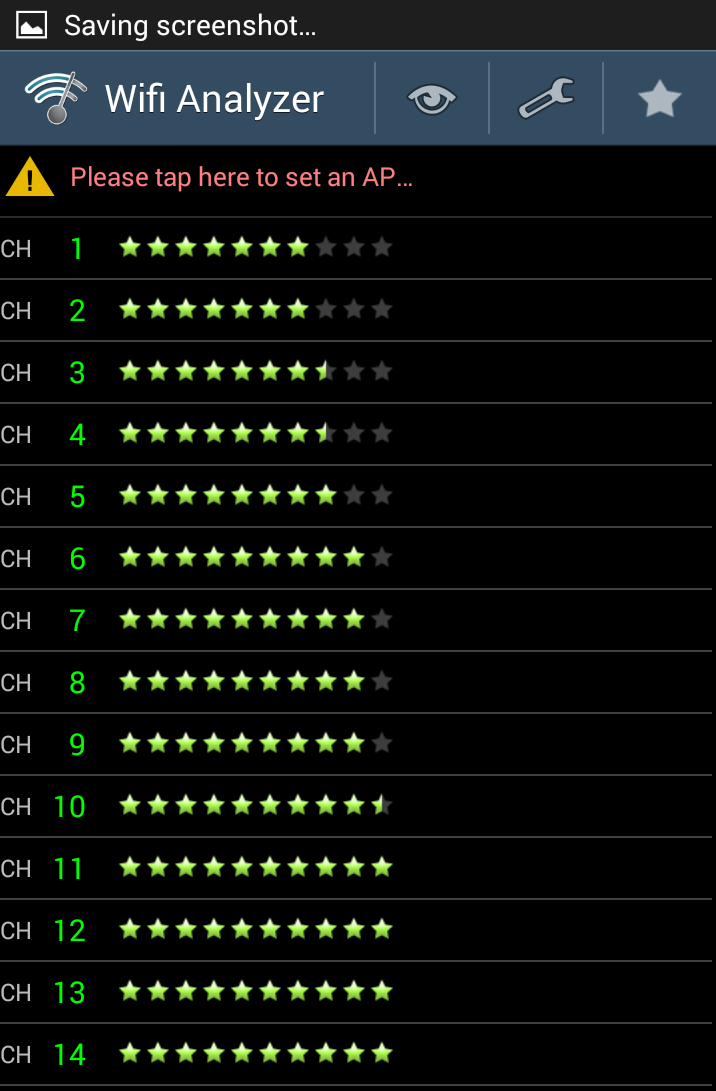 Image for Is there a way to get WiFi NOISE levels for a mobile device? 