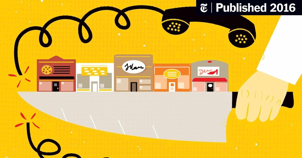 Image for No Phones for You! Chic Businesses Are Abandoning Landlines [telecom] 