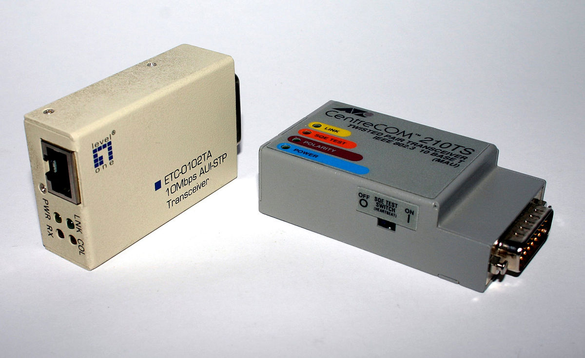 Image for How does Allied Telesis CentreCOM  TM AT-210T and AT-210TS Micro Transceiver work