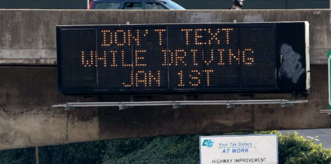 Image for The state(s) of texting and driving in the US [telecom] 