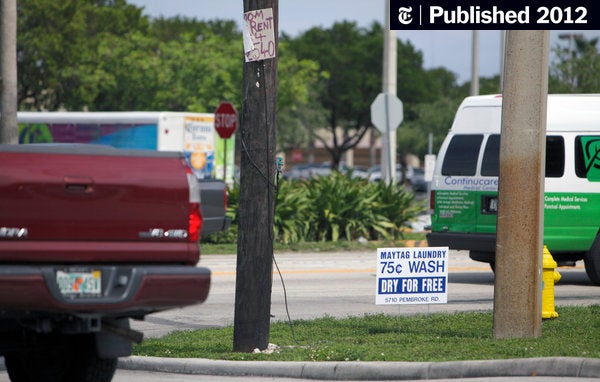 Image for [telecom]  Fighting Sign Pollution in Florida With Robocalls 