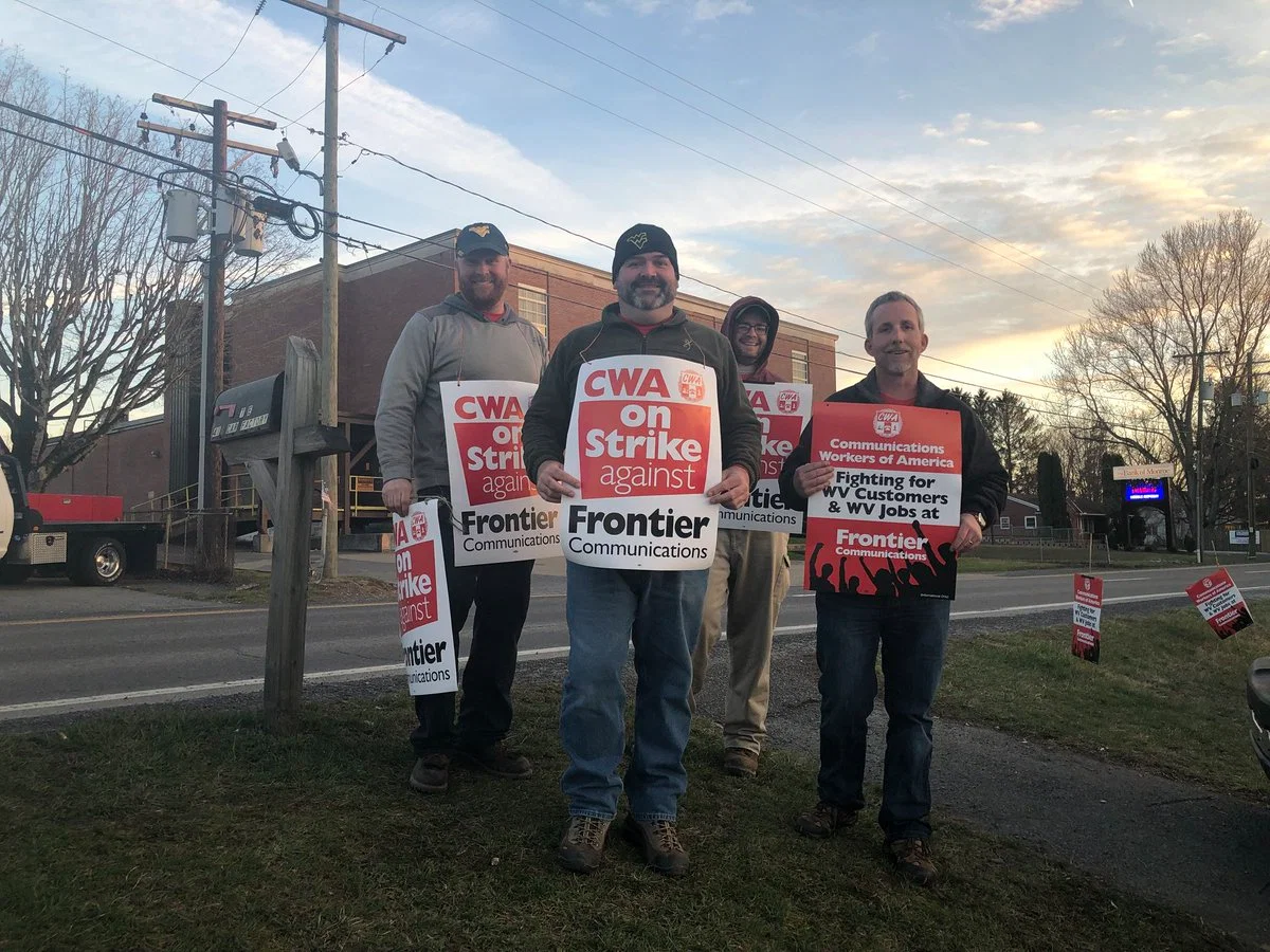 Image for Day 19 Of Frontier Communications Strike [telecom] 