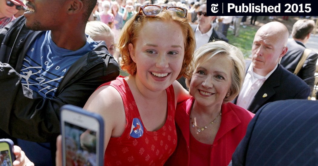 Image for Facing a Selfie Election, Presidential Hopefuls Grin and Bear It 