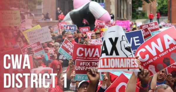Image for New CWA District 1 Website! [telecom] 