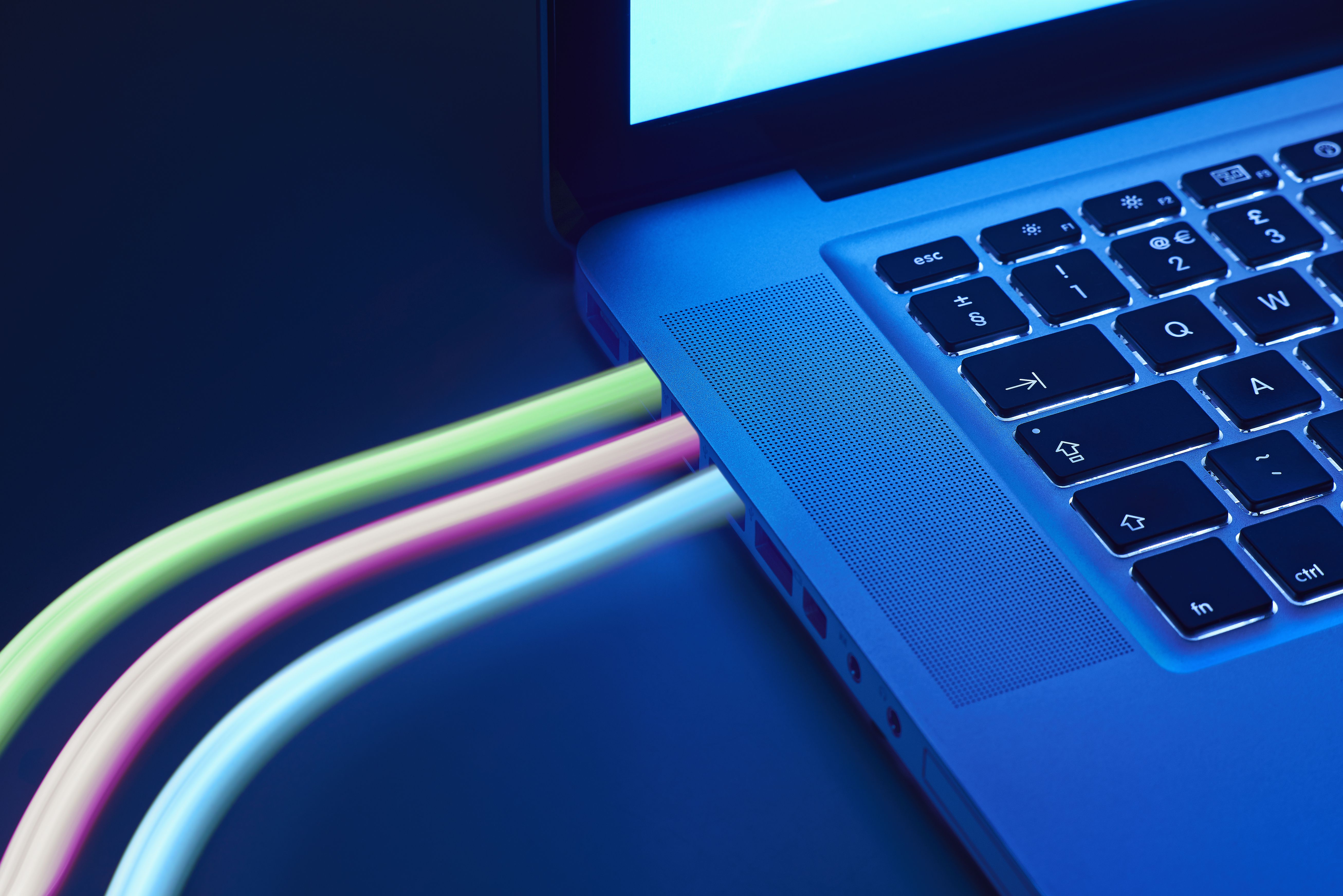Image for higher speed with wireless than wired!
