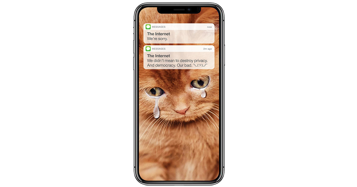 Image for The Internet Apologizes ... [telecom] 