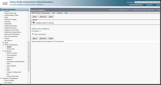 Image for Configuring Cisco Unity Connection for IMAP Client Access