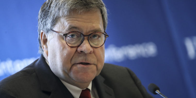 Image for Barr says the US needs encryption backdoors to prevent "going dark." Um, what? [telecom] 