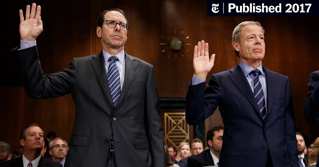 Image for With AT&T and Time Warner, Battle Lines Form for an Epic Antitrust Case [telecom] 