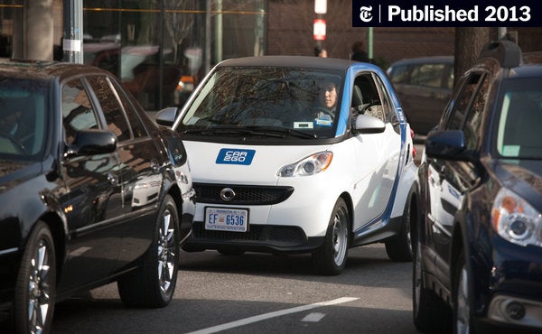 Image for [telecom]  Car-Sharing Services Grow, and Expand Options 